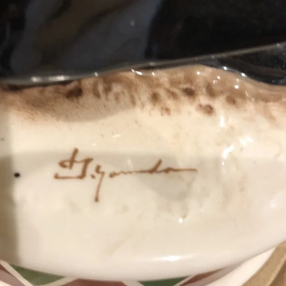 Vintage SCHMID music box 8” tall Ceramic - Picture 9 of 9